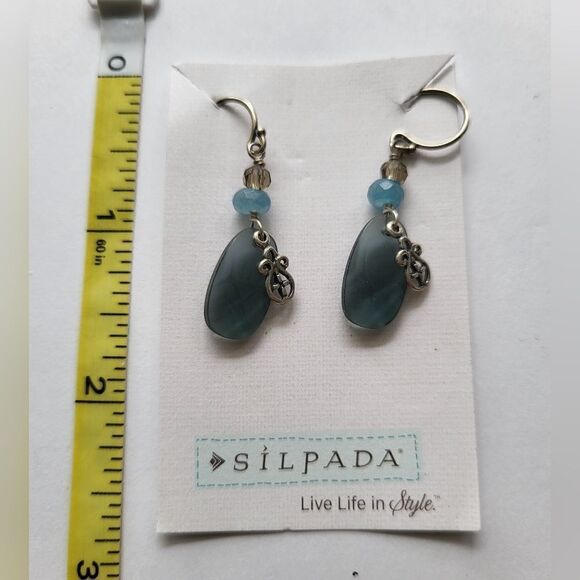 SILPADA EARRINGS 🌸 NEW NEVER WORN - Picture 3 of 4